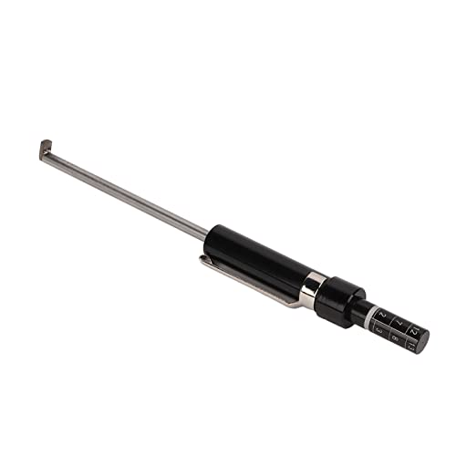 Brake Pad Thickness Gauge Metal ABS Brake Pad Measuring Tool High Tire Tread Depth Scale for Internal External