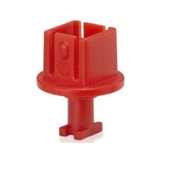 FreeZone 60-Piece 1/2" Socket Holder Expansion Pack, SAE & Metric | Secures 1/2" sockets on pegboard; red color-coded for instant ID; no rolling or lost sockets