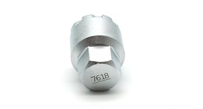 TEMO #7618 Anti-Theft Wheel Lug Nut Removal Socket Key 3438 for Volvo - size: #7618