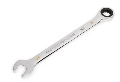 GEARWRENCH 20mm 4 Degree Swing Arch 12 Point Ratcheting Combination Wrench - 86920 - size: 20mm