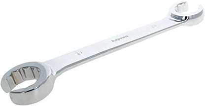 Heyiarbeit Flare Nut Wrench, 24mm x 27mm Metric Double Open End, 1Pcs - size: 24*27mm, style: 1PC