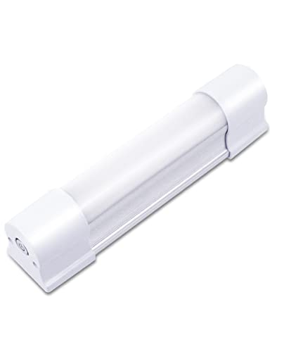LETOUR LED Tube Magnetic Light Bar Work Lights 2000 Lumens 2600mAh 5 Lighting Options Camping Lantern USB Rechargeable Portable Battery Powered Lights with 2 Magnets Endurance for 40 Hours - size: 6.1in