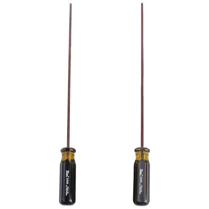 DOITOOL 2Pcs Slotted and Phillips Screwdriver, 15 inch Long Cross- head Screwdriver Screwdriver, Long Screwdriver Set Magnetic Tip Screwdriver Set