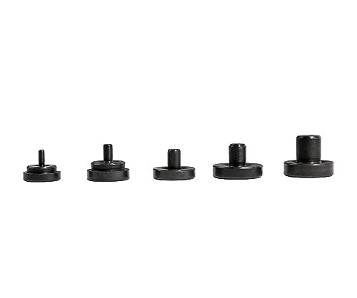 ARES 18020 - Double Flaring Tool Adapter Set - Use on Copper, Aluminum, Soft Steel Brake Line and Brass Tubing - Compatible 18019 Double Flaring Tool - size: Double Flaring Tool Adapter Set