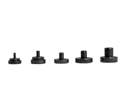 ARES 18020 - Double Flaring Tool Adapter Set - Use on Copper, Aluminum, Soft Steel Brake Line and Brass Tubing - Compatible 18019 Double Flaring Tool - size: Double Flaring Tool Adapter Set