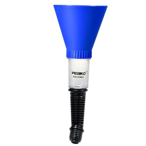 Engine Oil Funnel Compatible with Honda, Acura Vehicles | Spill-Free Hands-Free, with Extended Adapter for Limited Space, Fast & Easy Oil Change