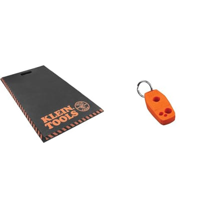 Klein Tools 60136 Kneeling Pads, Adult Men's Large Soft Thick Closed Cell Soft Foam & MAG2 Demagnetizer/Magnetizer for Screwdriver Bits and Tips, Makes Tools Magnetic with Powerful