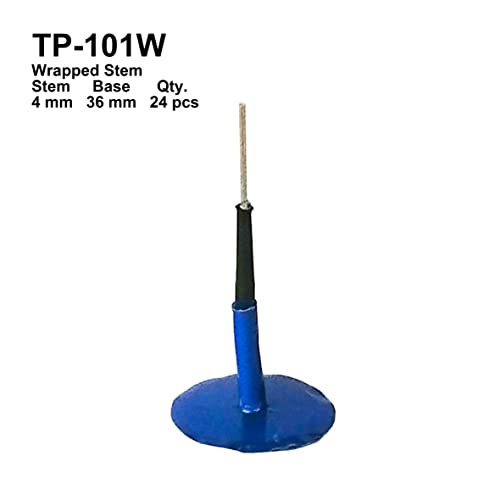 TP-101W Combination Repair Unit, Tire Repair Patch Plug 5/32" x 1" Wrapped stem 24 pcs - size: 0.16 x 1.42 Inch