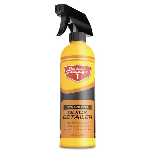 Jay Leno's Garage Quick Detailer Spray – Car Detailing Spray and Auto Detailer Spray for a High Gloss Finish, Fast Shine Car Exterior Cleaner and Everyday Easy Quick Detail Automotive Cleaner (16 oz) - size: 16 Fl Oz (Pack of 1)