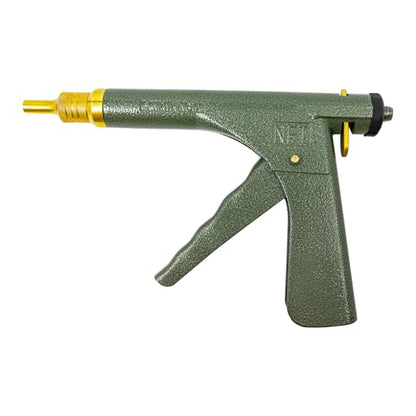 DNYSYSJ Tire Plug Gun Mushroom Tire Plug Kit Tire Plugger Tubeless Tyre Plug Gun Repair Kit with Rubber Plugs Car Auto Tire Repair Kit,Grand Pistol Tire Plug in Dark Green