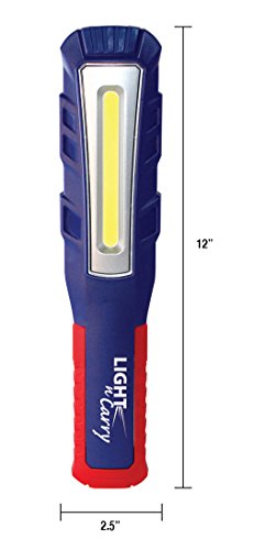 Clore Automotive Light-N-Carry LNC1841 Industrial Grade Rechargeable Work Light with Magnetic Base, Hanging Hooks, and USB Charging Output- 800 Lumen - style: 800 Lumen