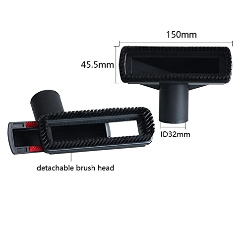 32mm Vacuum Attachments Accessories, Vacuum Cleaning Set Brush Nozzle Crevice Tool with 35mm to 32mm Hose Adapter 5pcs