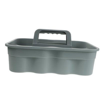 PRETYZOOM Portable Plastic Cleaning Tool Basket with Handle for Car Wash and Bath Use Handheld Storage Organizer for Cleaning Products and Accessories
