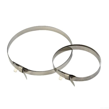 Stainless Steel Axle Boot Clamp Pliers Kit for CV Joint Boot Crimping — 10 Short & 10 Large Bands (34cm×6.5mm / 74cm×7mm), Compatible with Auto and For