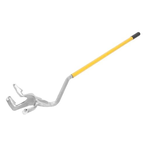 PENSUN 3PCS Tire Mount Demount Tool Fit for Car Repairing (Yellow) | 17.5" to 24.5" Tire Changing Tool with Extra Bead Keeper, Tubeless Truck Bead Breaker Manual Tire Changing Tools