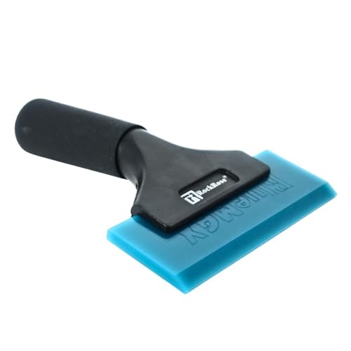 RockRose Elite 6" Cast Aluminum Squeegee – Sturdy, Long-Handle Anti-Slip Grip Precision Blade Change with Allen Wrench Professional Window Tint Application Tool-1 Unit - color: 6" Cast Aluminum Handle, size: Pack of 1