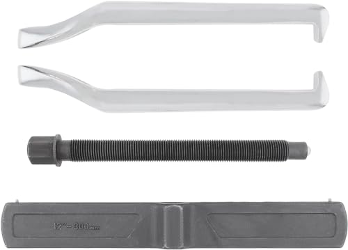 ChgImposs 12 Inch 2-Jaw Gear Puller, Adjustable Bearing Puller Gears, Reversible Removal Tool for External Internal Pulling, CR-V Two Claws Puller Tool for Removal of Pulleys Flywheels Bearings Gears