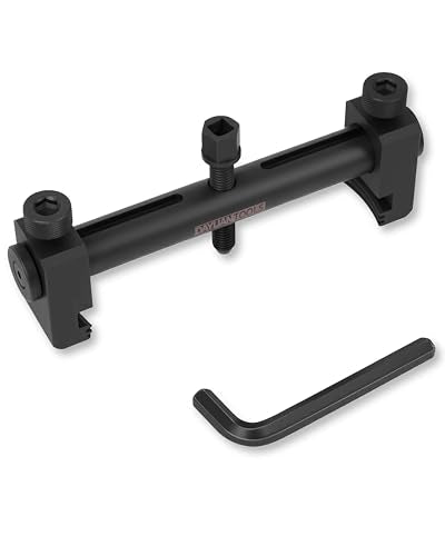 DAYUAN Universal Crankshaft Pulley Puller Tool Kit, V-Ribbed Pulley Kits | Ribbed Drive Pulley Puller, Adjustable Crankshaft Remover,for Crankshafts, Alternators, Air Conditioning Units, Water Pumps