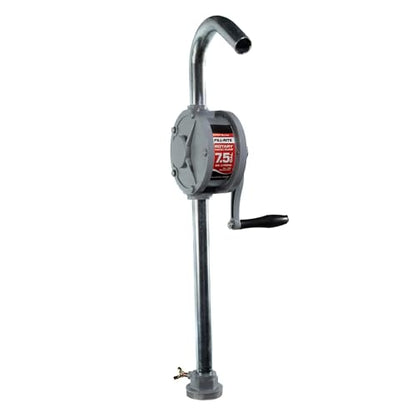 Fill-Rite SD62 Hand Fuel Transfer Pump, 7.5 Gallons per 100 Revolutions, 3/4" NPT Ports, 2" Bung Mount, Cast Iron Manual Pump with Aluminum Spout & Steel Suction Pipe - style: SD Rotary Pump