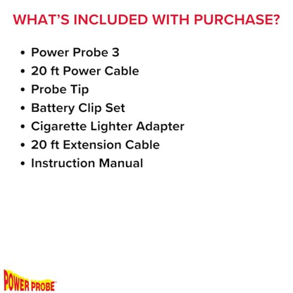 Power Probe 3 Circuit Tester Kit with Case & Accessories (PP319FTCBLU) - color: Blue - Limited Edition