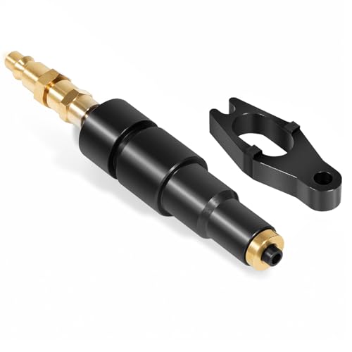 9007A 9007 Compression Test Adapter for 24V Cummins 1998.5-Current 5.9L 6.7L Diesel Engines, Works with J-6692-B Compression Test Gauge, Heavy Duty Diesel Compression Tester Adapter Tool