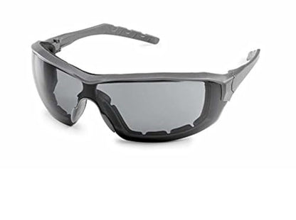 Gateway Safety 22GY78 Silverton Temple Version Safety Glass, Gray Frame - Gray FX2 Anti-Fog Lens - color: Gray Fx2 Anti-fog Lens, style: Classic