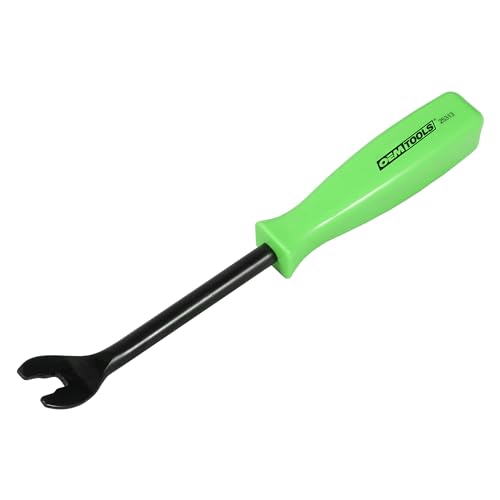 OEMTOOLS Door Trim Removal Tool, Easy to use Trim Tool for Door Panels | 2-Piece Design, Corrosion-Resistant Black Finish, High-Carbon Steel & Chrome Vanadium Construction, Durable Plastic Handle - style: Door Panel Remover