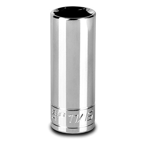 Capri Tools 3/8 in. Drive 11/16 in. 6-Point SAE Deep Socket - size: 11/16-Inch