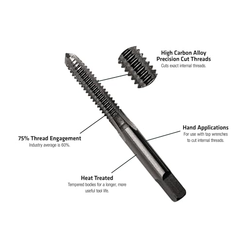 Century Drill & Tool 95403 Tap and Drill, 1/4-20NC - size: 1/4-20, #7