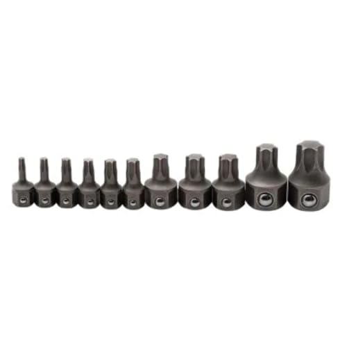 GEARWRENCH 11 Pc. Torx Insert Bit Set for 6 & 12 Pt. Wrenches - 81560