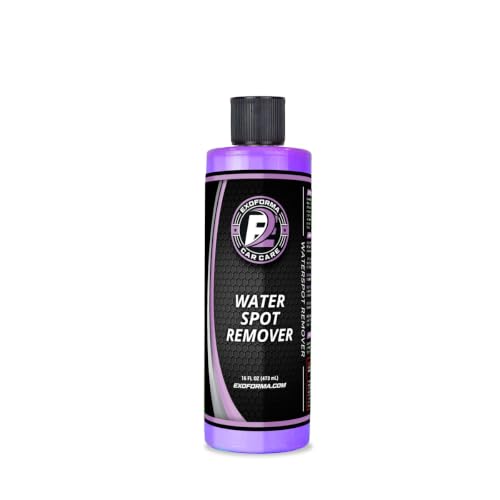 ExoForma Water Spot Remover - Quickly Removes Hard Water Spots, Mineral Deposits | Dissolves Stains On Cars, Trucks, Motorcycles, & RVs, Safe On Paint, Glass, Windshields, Gelcoats | 16 oz - size: 16 Fl Oz (Pack of 1)