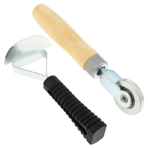 Tire Repair Patch Tools Tyre Buffing Wheels 40 mm 25 mm Tire Patch Roller Scraping Cutter for Car Tire Grinding Polishing Accessories Kit (25mm+40mm) - size: 25mm+40mm