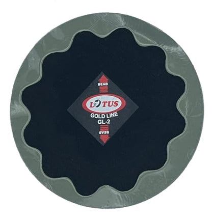 Lotus Gold Line Bias Tire Repair Patches GL-2 - size: 3-5/8" Round