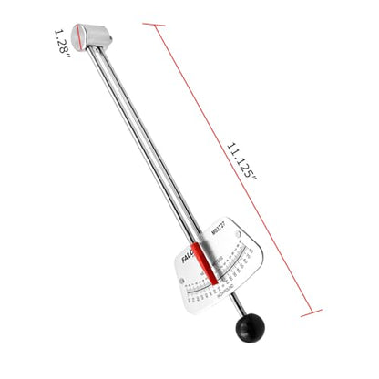 1/4-inch Drive Beam Torque Wrench - 0-80 Inch/Pounds and 0-9 Newton/Meter Torque Wrench - High Visibility Markings for Easy Readings