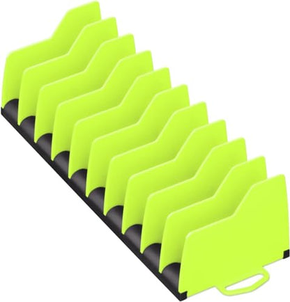 Ernst Manufacturing Plier Pro Premium No-Slip Plier Organizer: Toolbox Organization Solution for Pliers, Cutters, Slip Joint Pliers (Hi-Viz) - Made in USA - color: Hi-Viz