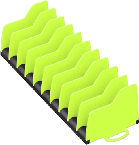 Ernst Manufacturing Plier Pro Premium No-Slip Plier Organizer: Toolbox Organization Solution for Pliers, Cutters, Slip Joint Pliers (Hi-Viz) - Made in USA - color: Hi-Viz