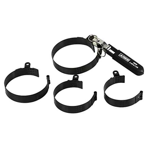 ARES 56039 4-in-1 Swivel Oil Filter Wrench | 2 3/8-Inch to 4 3/8-Inch (60mm to 111mm) Capacity; 180-Degree Swivel for Improved Access - size: 4-in-1 Swivel Oil Filter Wrench