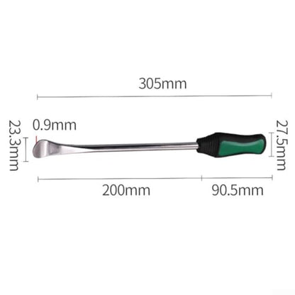 Tire Changing Lever Tool Set with Rim Protector for Auto Motorcycle - Steel Tire Iron Spoon Kit Red Green(Green) - color: Green