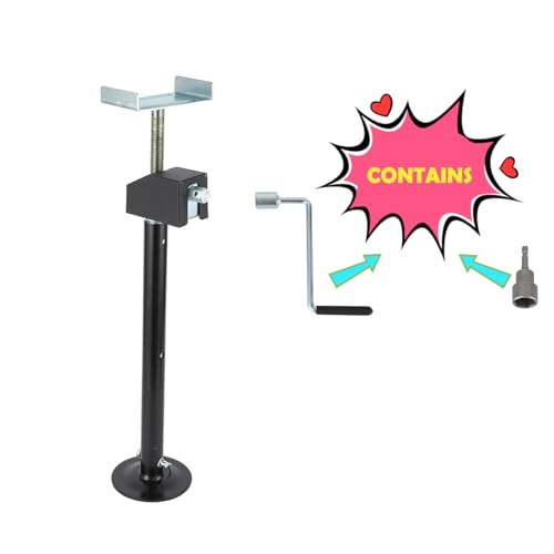 Garvee RV Slide Out Support Jacks (Set of 4) - 20,000lb Heavy Duty Rv Stabilizer Jacks Support, 21"-49" Quick-Lift Adjustable - Power Drill & Hand Crank Compatible for Campers, Travel Trailers & RVs - size: 4 Pack