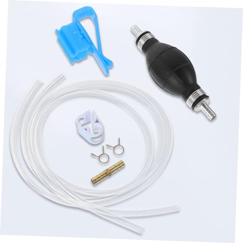 PRETYZOOM 1set Manual Hand Siphon Pump for Gas Siphon Hose Kit for Oil Petrol and for Cars and Motorcycles