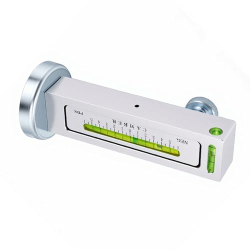 Adjustable Magnetic Gauge Tool, Wheel Alignment Tool, Wheel CasterPillar Camber Gauge Tools for Automotive Trucks RVs Cars