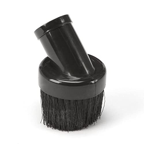 Shop-Vac 9061500 Round Brush, 1.25 Inch Diameter, Gentle Cleaning Delicate Surfaces, Ideal for Upholstery and Carpets (1-Pack) - size: 37987