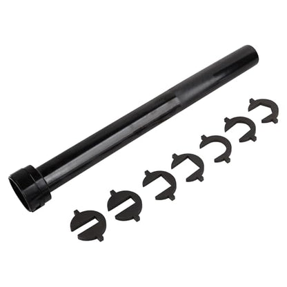 DAYUAN Inner Tie Rod Removal and Installation Tool with 7 Crowfoot Adapters | 14.6-36.5mm Adapter Sizes，45# Steel Construction，For Inner Tie Rod Removal & Installation，Quick Slide Collar，Storage Case - size: 8Pcs-Red