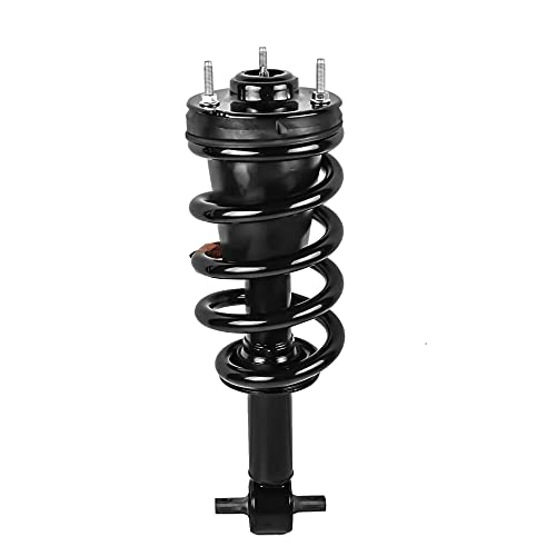 Detroit Axle - 2 Front Struts for 2007-2013 Chevrolet Silverado 1500 | GMC Sierra 1500 [Exc. Electronic Suspension] Complete Struts w/Coil Spring 2008 2009 2010 2011 2012 Replacement Ready Strut - size: 139105 x2/PAIR