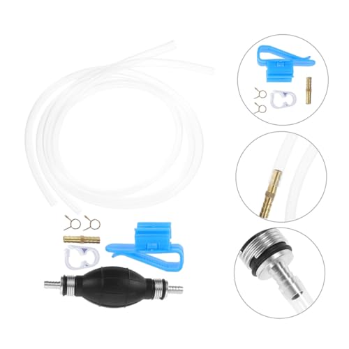 1set Manual Hand Siphon Pump for Gas and Oil Use Fuel Transfer Hose Kit for Cars Boats and Motorcycles Prevents Backflow and Ensures Smooth Extraction