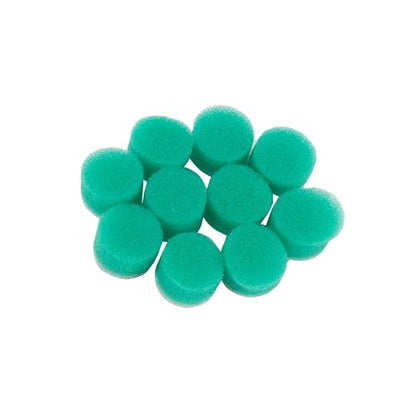 Maxshine 10 Pieces MN01 Mini Polisher and Accessories - 15mm (0.59”) Green Polishing Pads, Great for Small Area Polishing & Buffing in Car Detailing - Professional Auto Detailing Tools - size: Dia: 15mm Green Polishing Pad