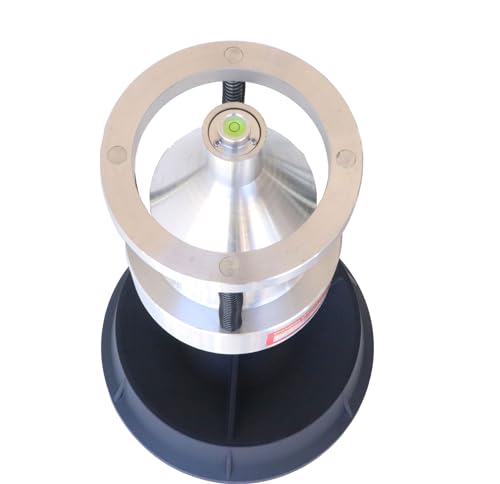 Portable Bubble Wheel Balancer Heavy Duty Tire Balancer with Bubble Level Balancing Wheels for Cars Trucks Black
