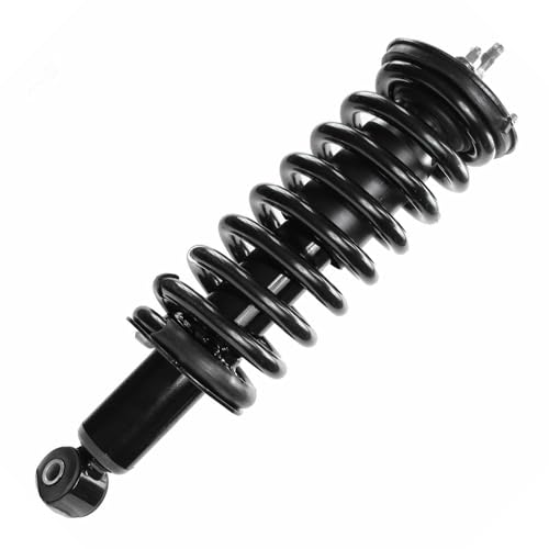 Detroit Axle - RWD 2 Front Struts for 2005-2021 Nissan Frontier 2006 2007 2008 2009 2010 2011 2012 2013 2014 2015 2016 2017 2018 2019 2020 Complete Struts with Coil Spring Replacement Suspension Shock - size: SR4201x2/Pair