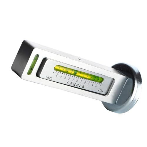 Wheel Alignment Gauge Tool, Magnetic Camber Caster Angle Measuring Tool for Tire and Suspension Adjustment