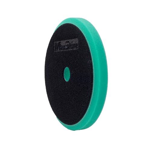 Maxshine 6” Universal Thin Heavy Cutting Foam Pad – Professional Detailing Pad for Aggressive Paint Correction – Flexible, Washable & Reusable – Hook & Loop Backing - size: 6", style: Heavy Cutting